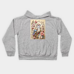 cute bird Kids Hoodie